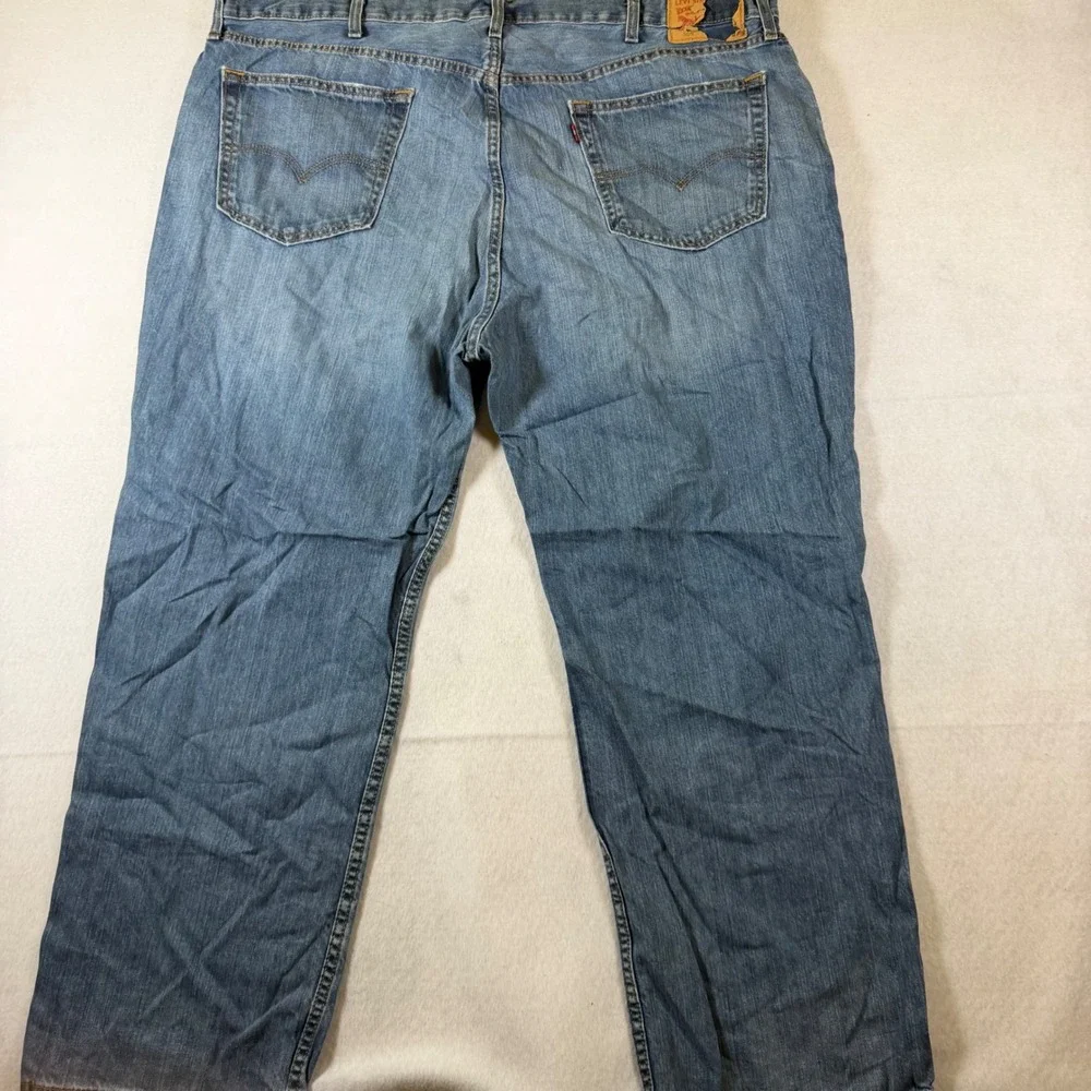 Levis 559‎ Relaxed Straight Mens Jeans Blue Medium Wash 46x30 00559-0452